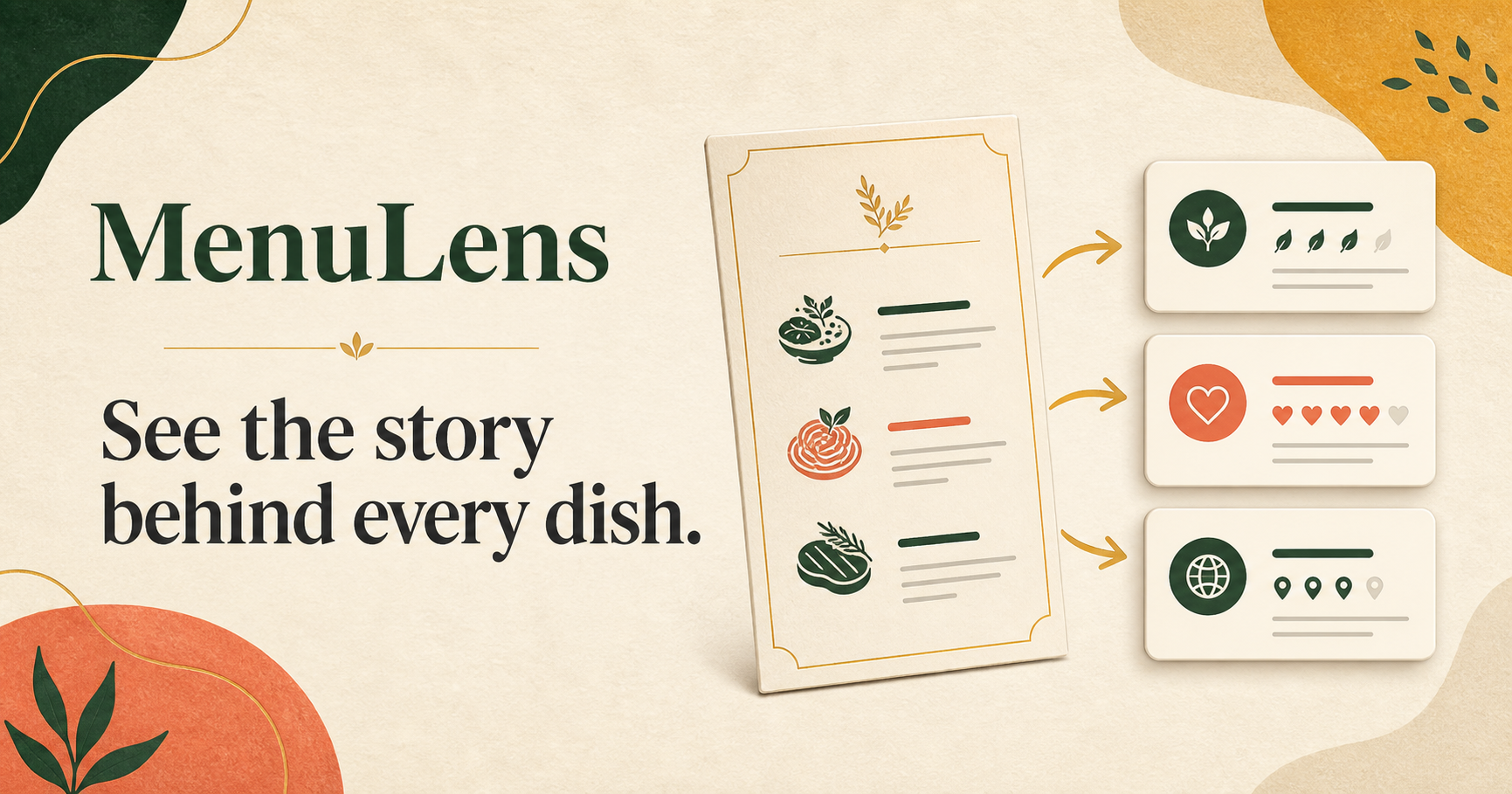 MenuLens menu intelligence project artwork